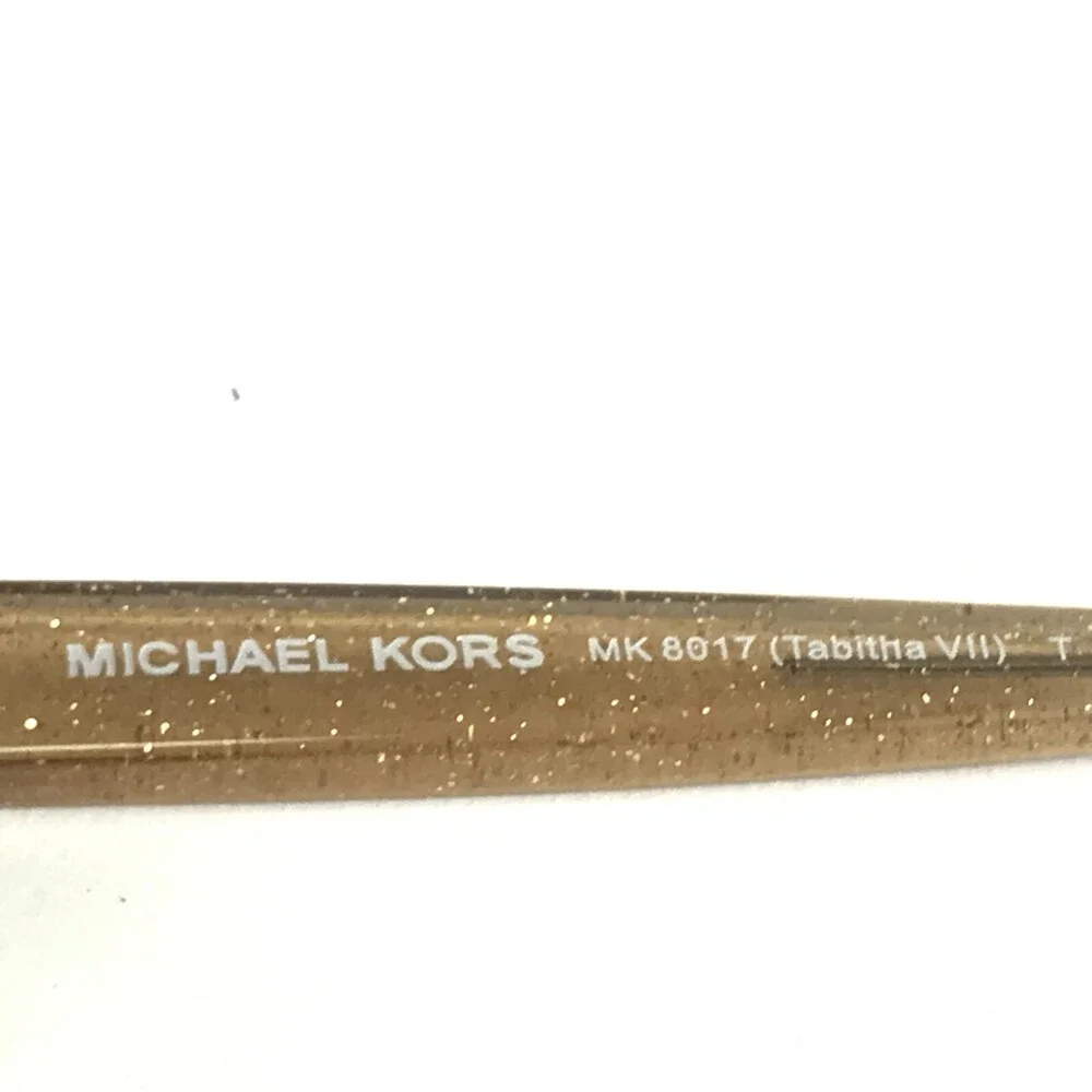 Michael Kors Eyeglasses Frames MK 8017 Tabitha VII 3104 Brown Glitter 52-15-135